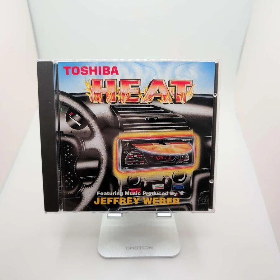 Toshiba Heat CD Music Produced by Jeffrey Weber 1994 Promo Jazz Fusion WW6