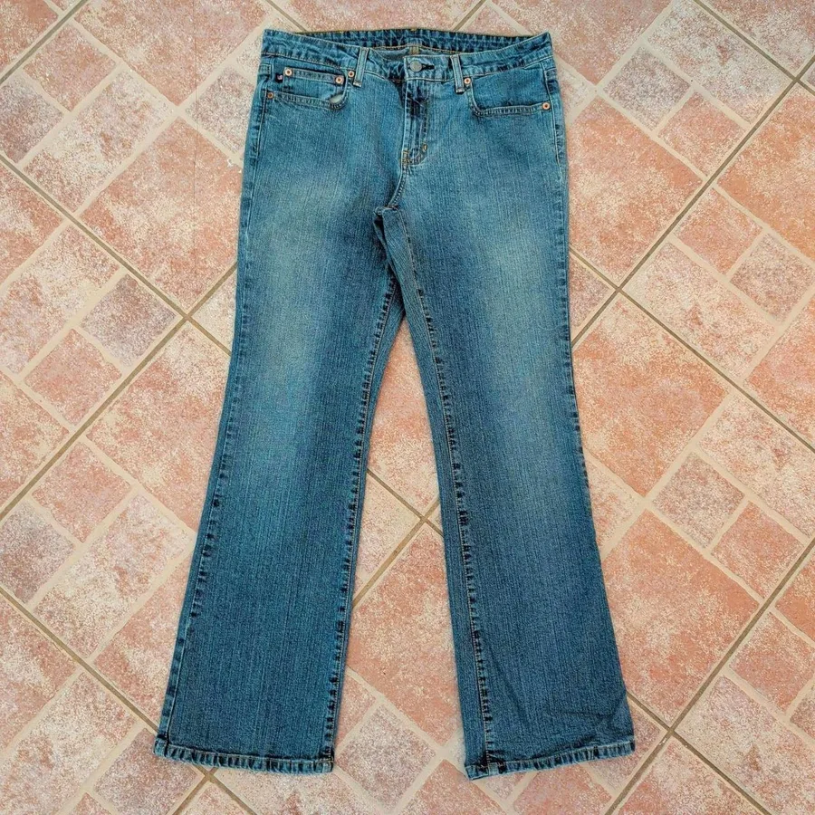 Polo Jeans Co Ralph Lauren Jeans Mens 32x30 Blue Stretch Kelly Straight Denim