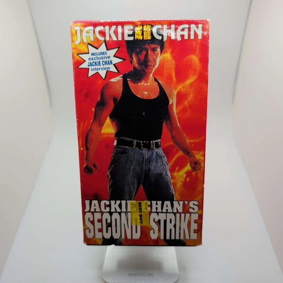 Jackie Chan's Second Strike VHS NTSC Martial Arts Action Interview 1997