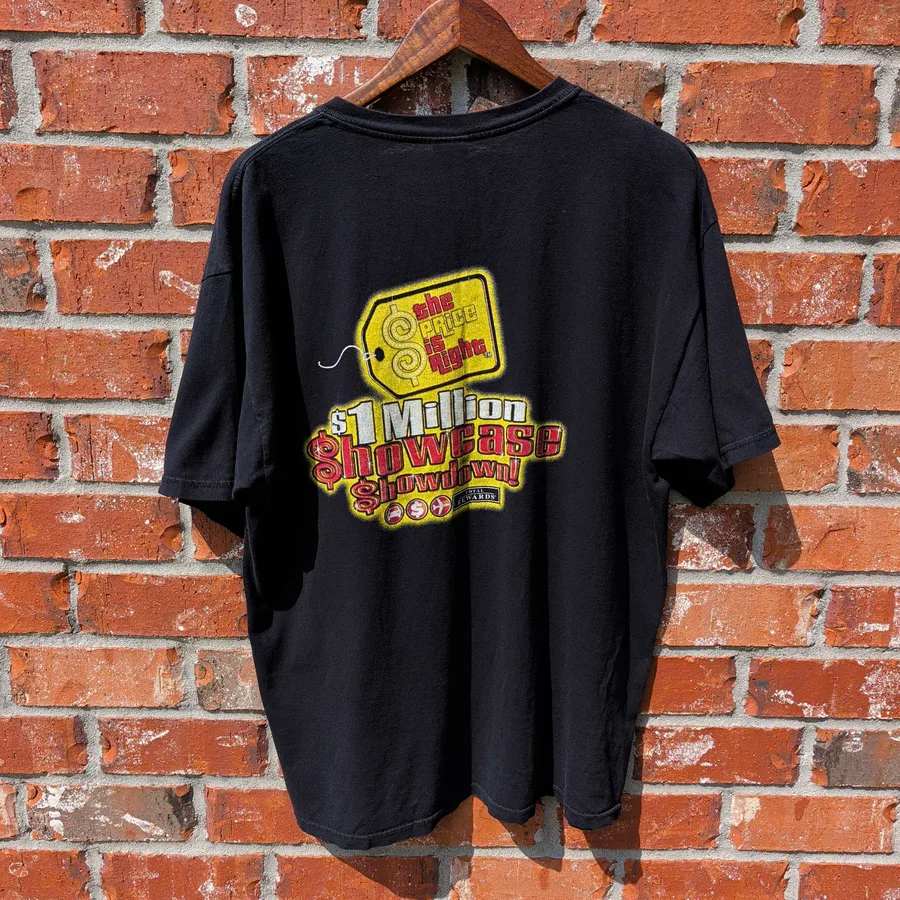 Gildan Come On Down Price Is Right T-Shirt XL Black Game Show Graphic