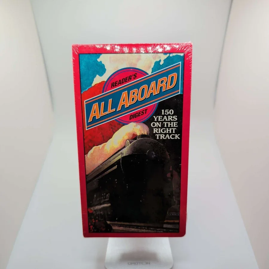 NEW Reader's Digest All Aboard VHS Documentary  150 Years Trains