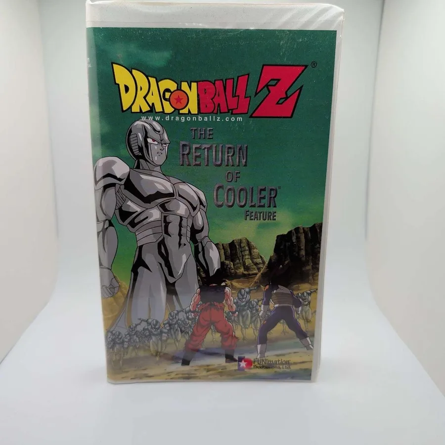 Funimation Dragon Ball Z The Return of Cooler VHS Movie Clamshell Case 2002